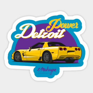 Corvette Sticker